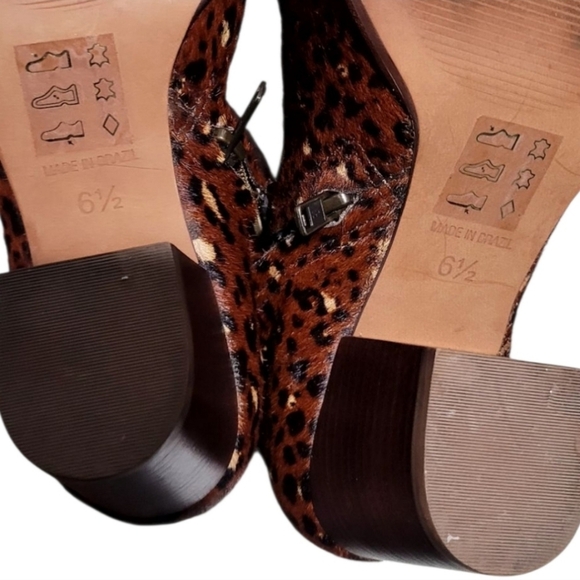 Madewell Rosie Calf Leather Ankle Booties –Pre-Owned Excellent 6-1/2 - Picture 6 of 8